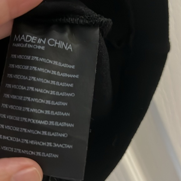 Office off shoulder fold down black whimsigoth sleeveless top - Picture 3 of 4